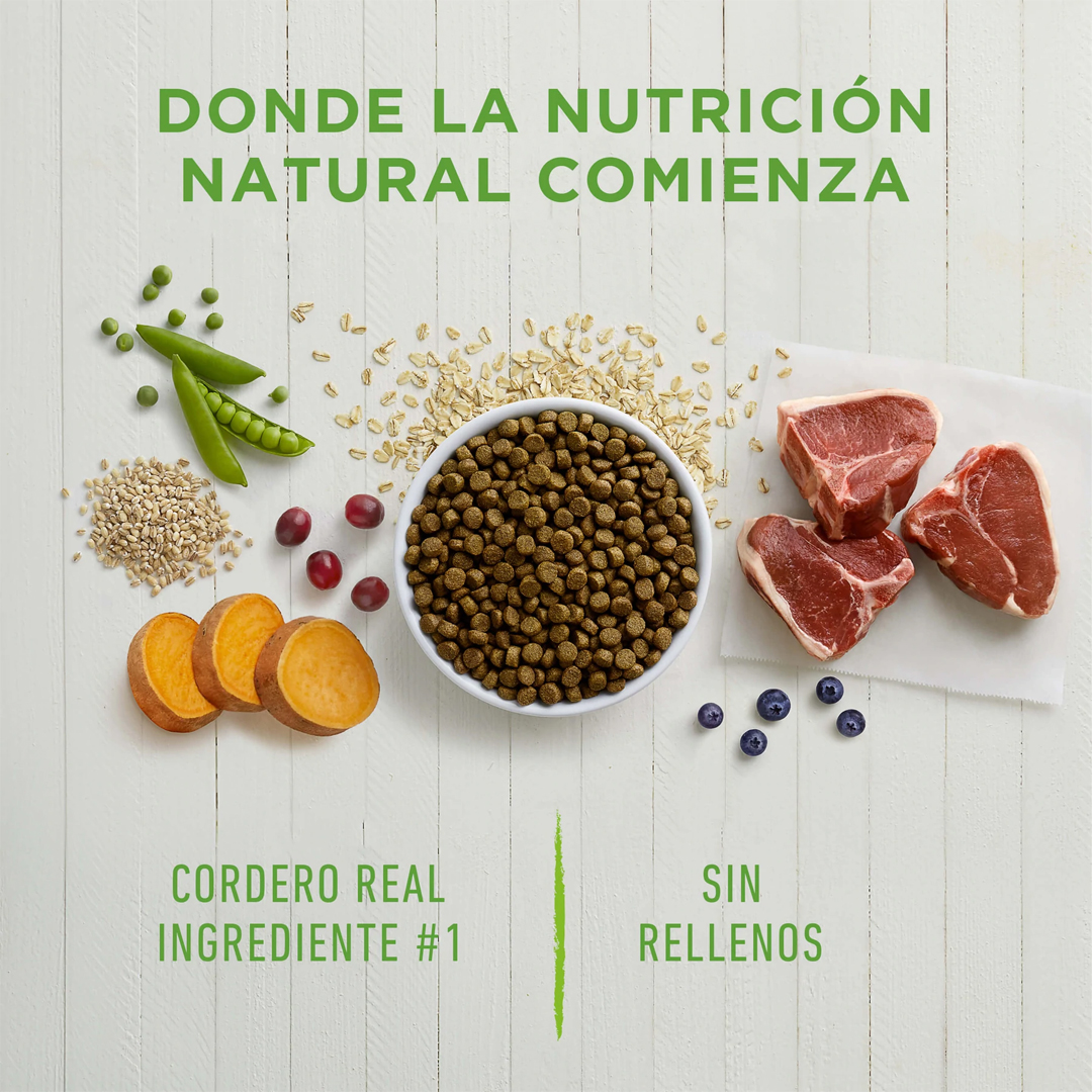 Instinct Be Natural Alimento para perro con Carne de Cordero 2 kg.