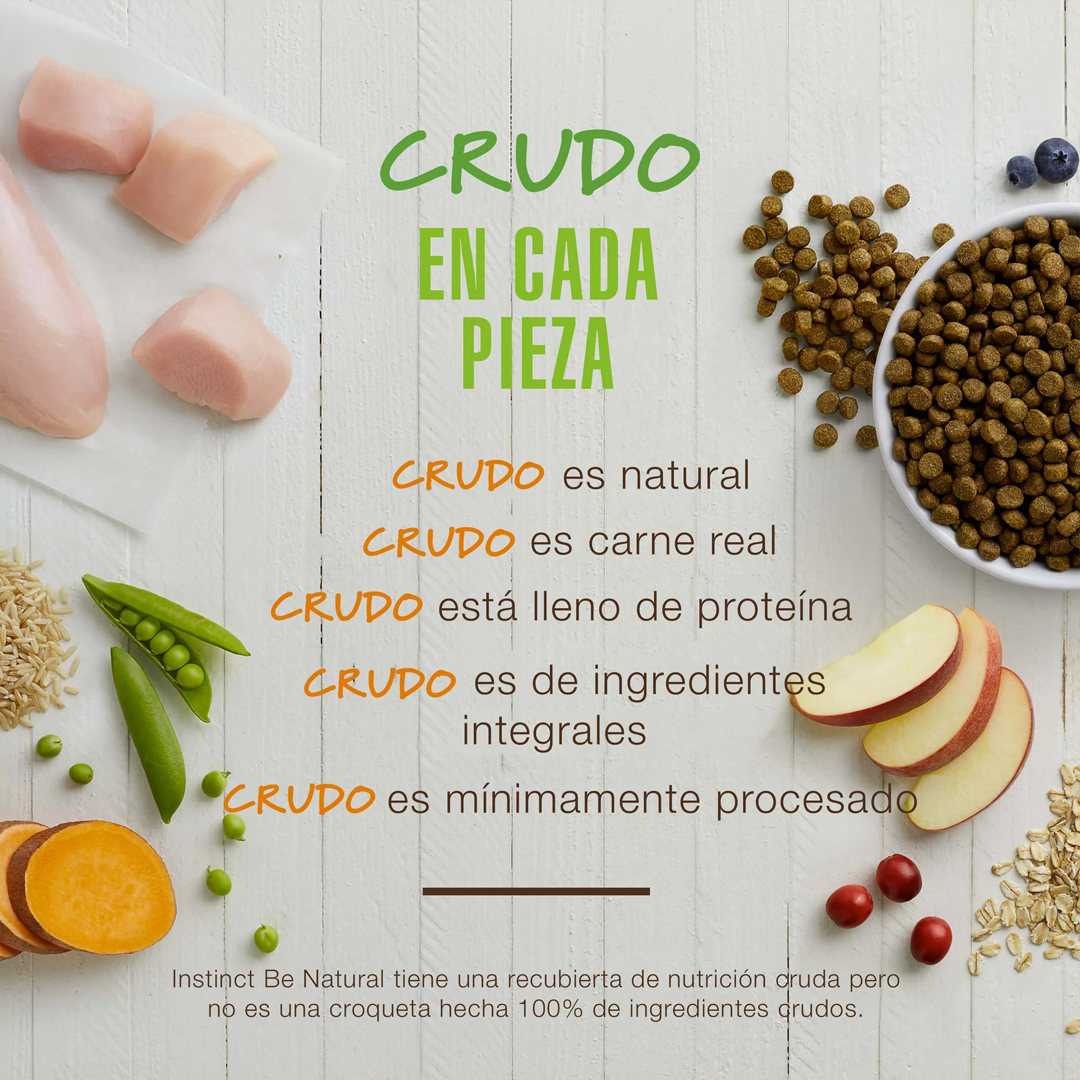 Instinct Be Natural Alimento para perro con Carne de Pollo 11.3 kg.