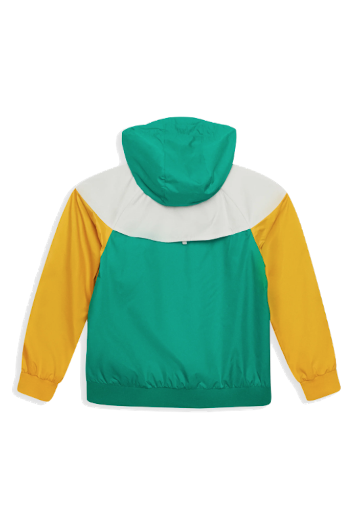 Chaqueta Nike Niño con capucha Windrunner Verde 850443-365.
