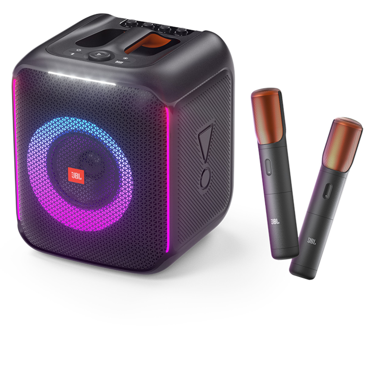 Bocina JBL Partybox Encore Essential 100w 2 Microfonos IPX4