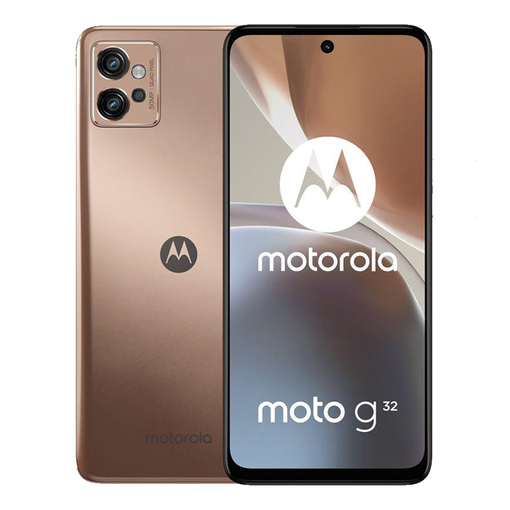 Celular Motorola Moto g32 6GB 128GB Rosa Dorado Desbloqueado XT2235-2