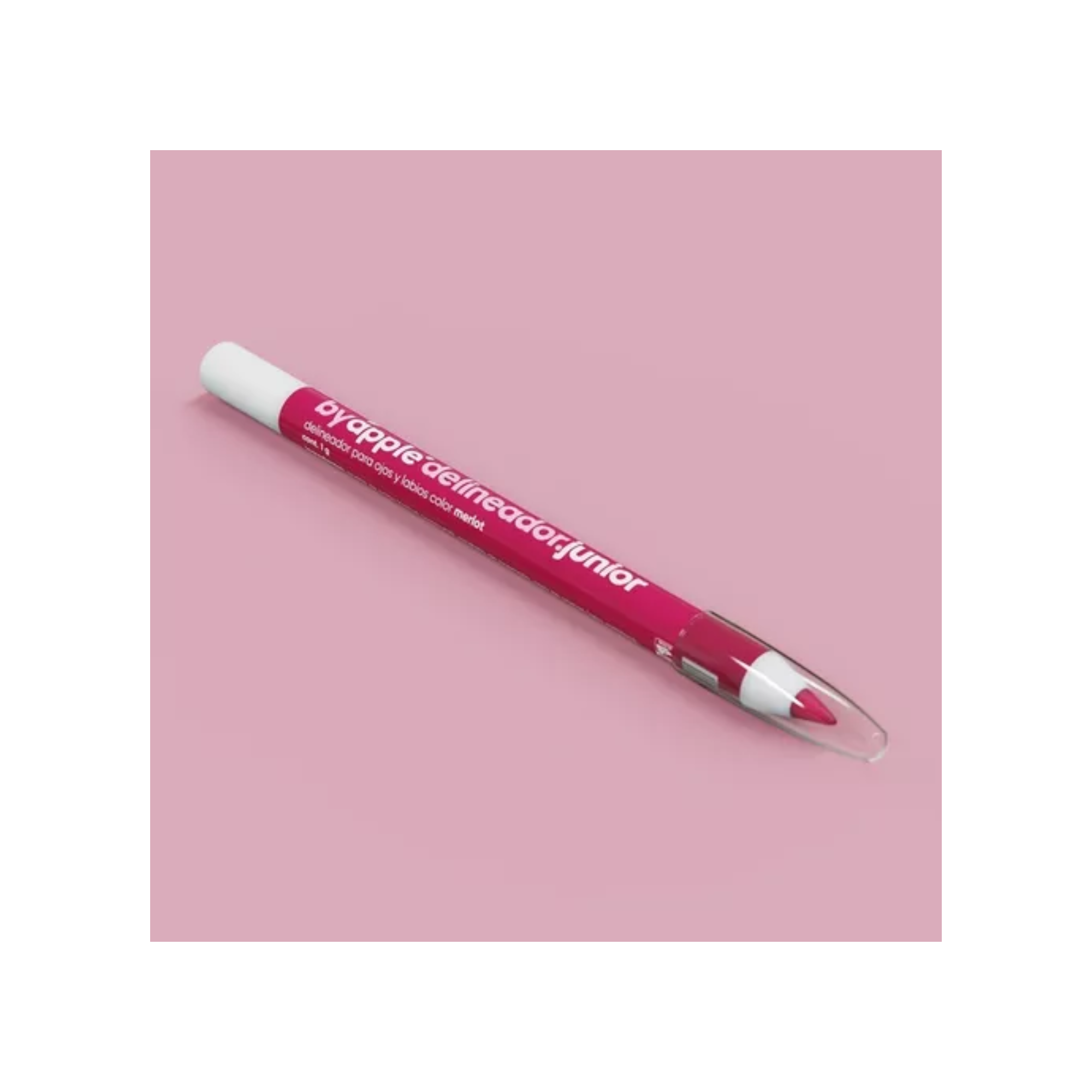      3 Pack Delineador Junior Para Ojos Y Labios By Apple Tonos ( TONO Merlot)