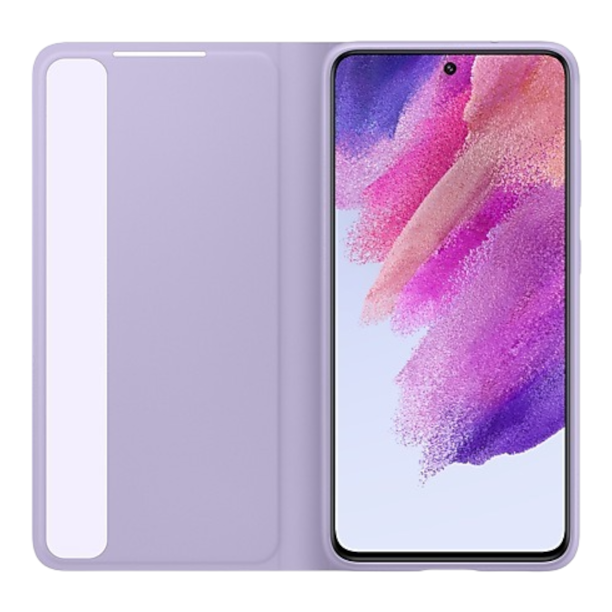 Funda Samsung Original Smart View Cover para S21 FE Color Lavanda