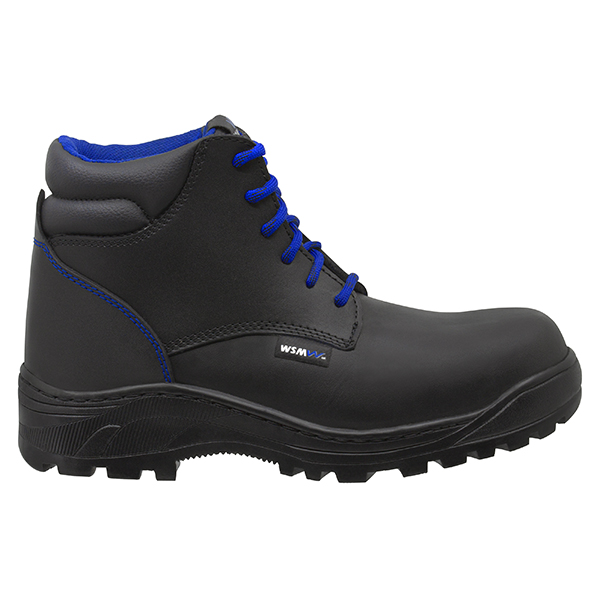 Zapato de Seguridad WSM, Ergonómico y cómodo. Con casquillo de Policarbonato. Bota Industrial y multifuncional. 2953-DH