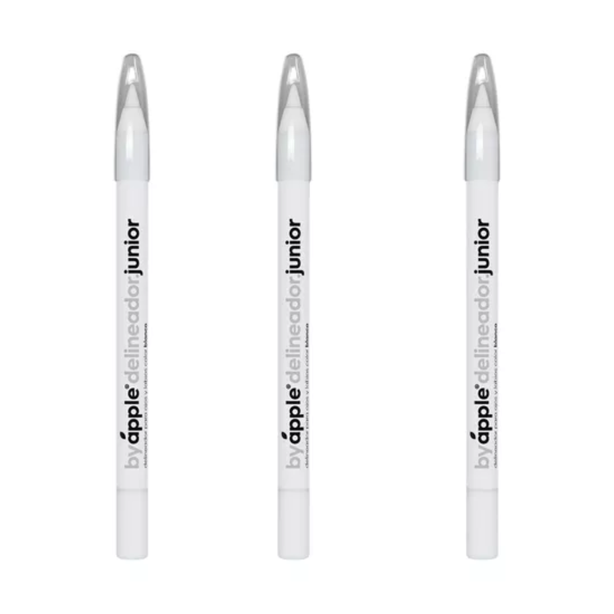 3 Pack Delineador Junior Para Ojos Y Labios By Apple Tonos ( TONO Blanco )