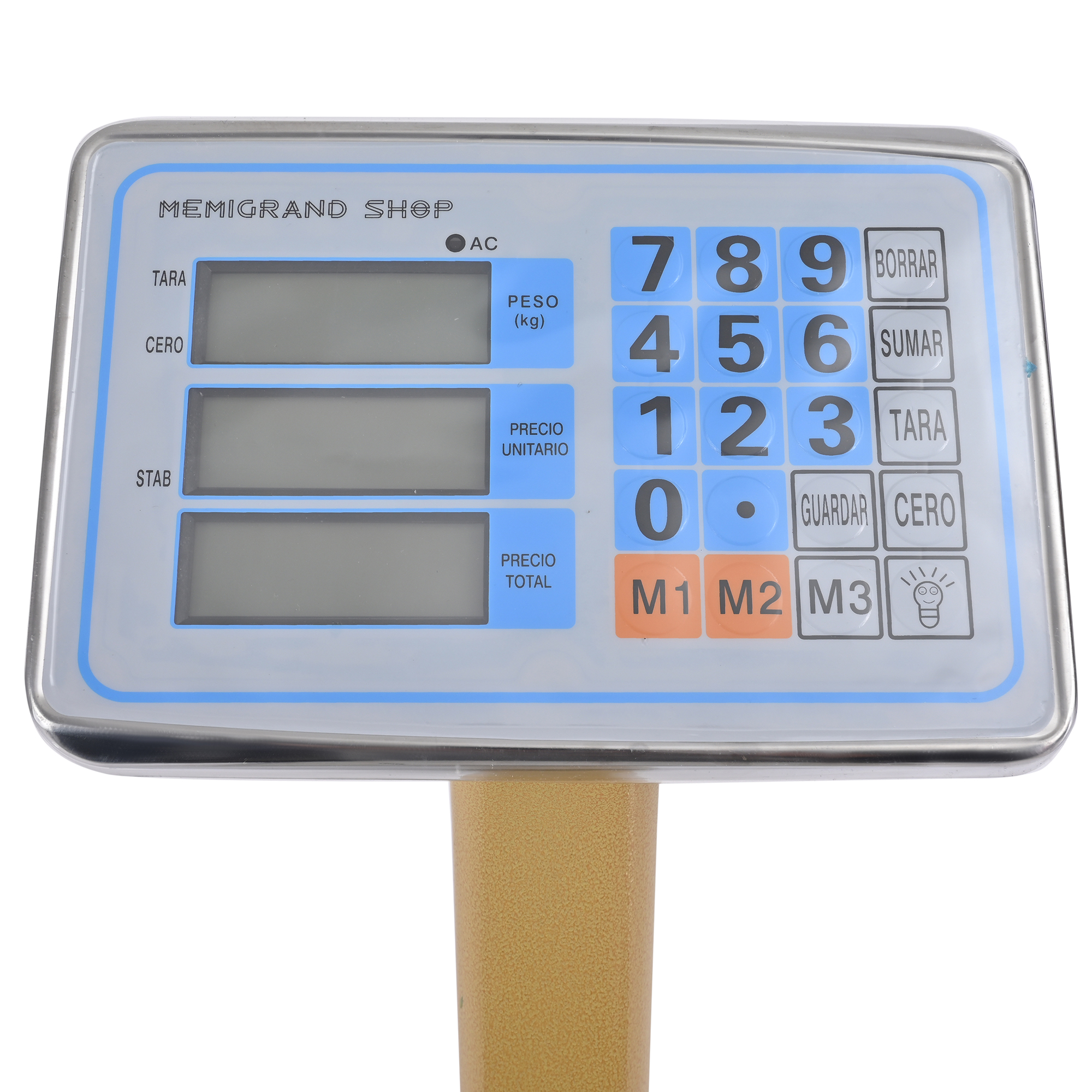 Bascula Comercial Industrial Digital 60 Kg 110v Resistente