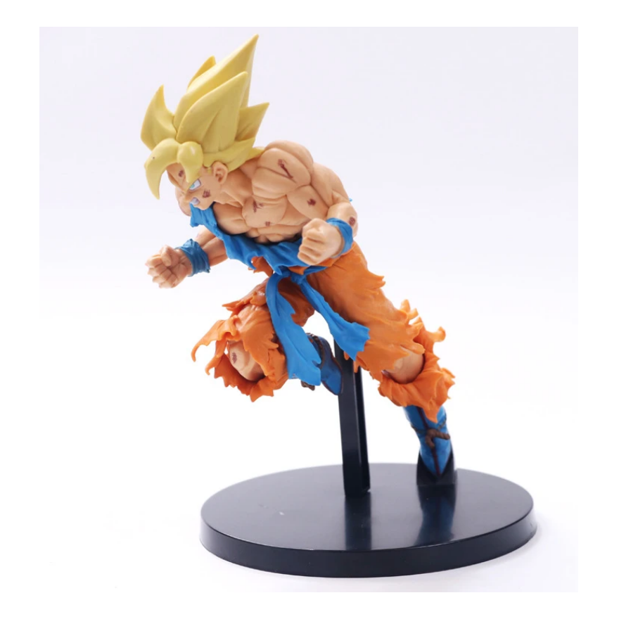 Juguete Muñeco Figura Goku SSJ Volando Dragon Ball Z Anime 22 CM