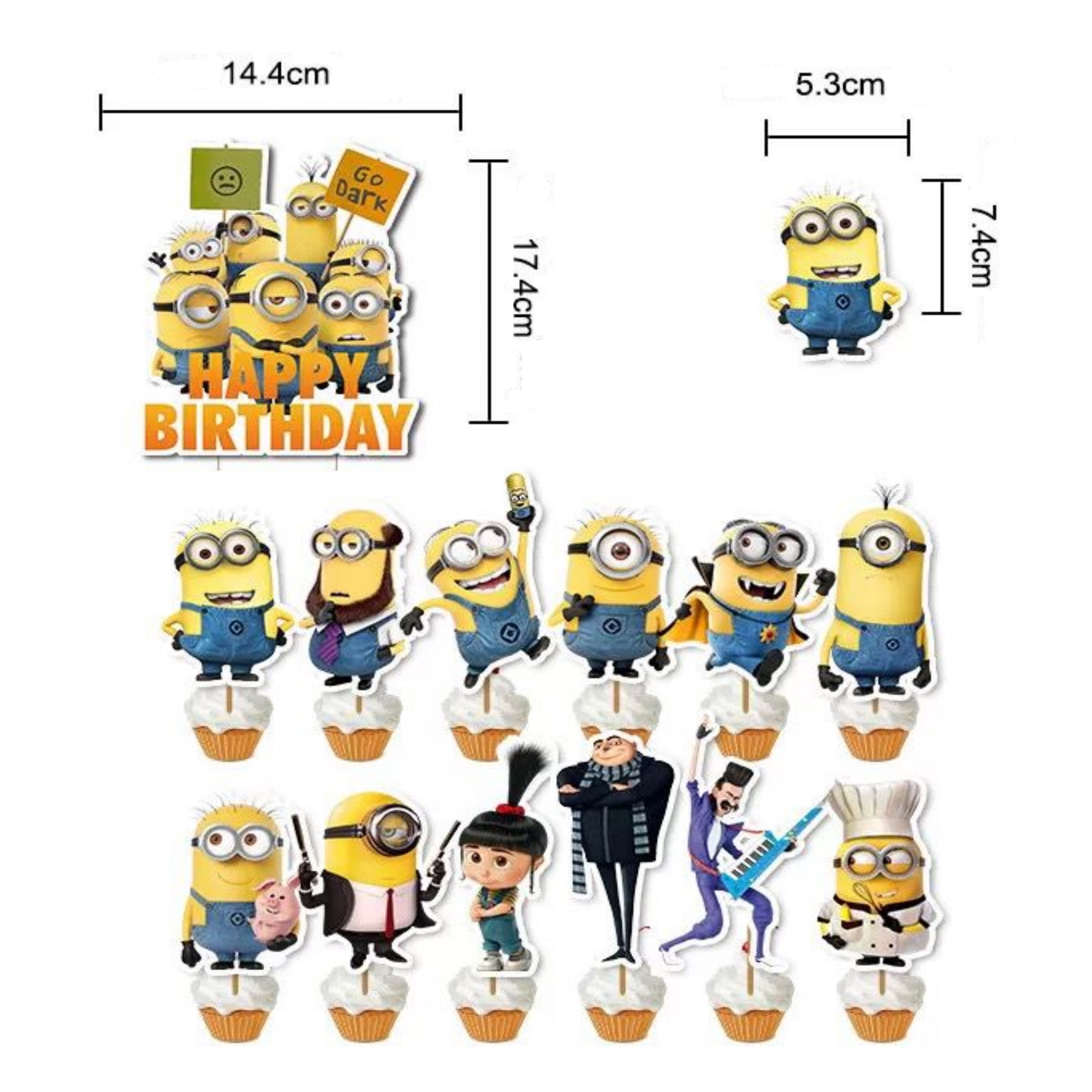 Globos De Cumpleaños Decoración Kit De Fiesta MINIONS