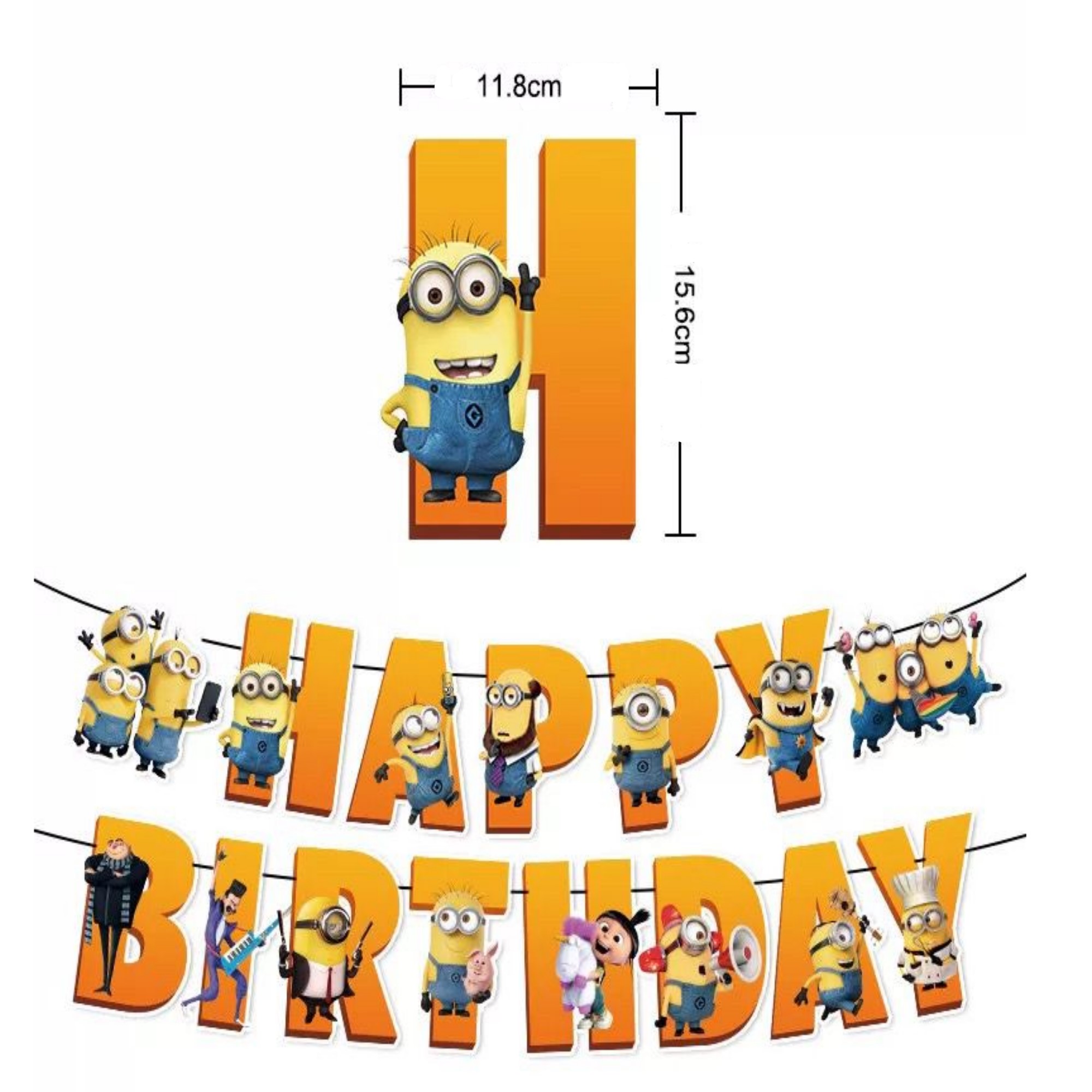 Globos De Cumpleaños Decoración Kit De Fiesta MINIONS