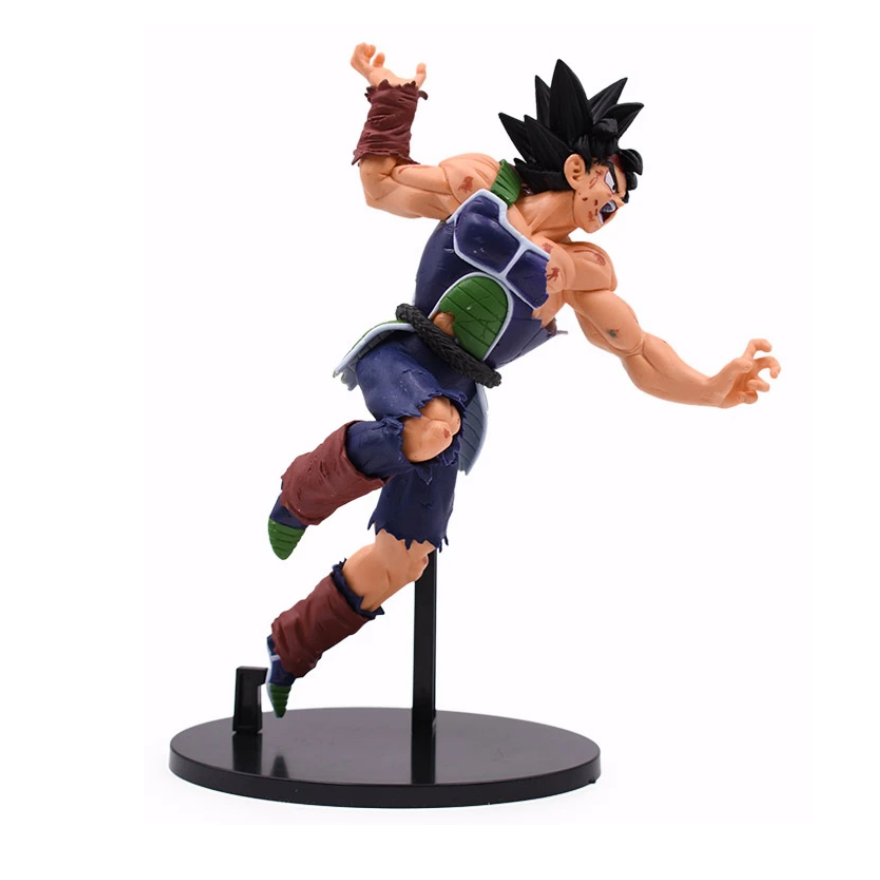 Juguete Muñeco Figura Bardock Peleando Dragon Ball Z Anime 22 Cm.