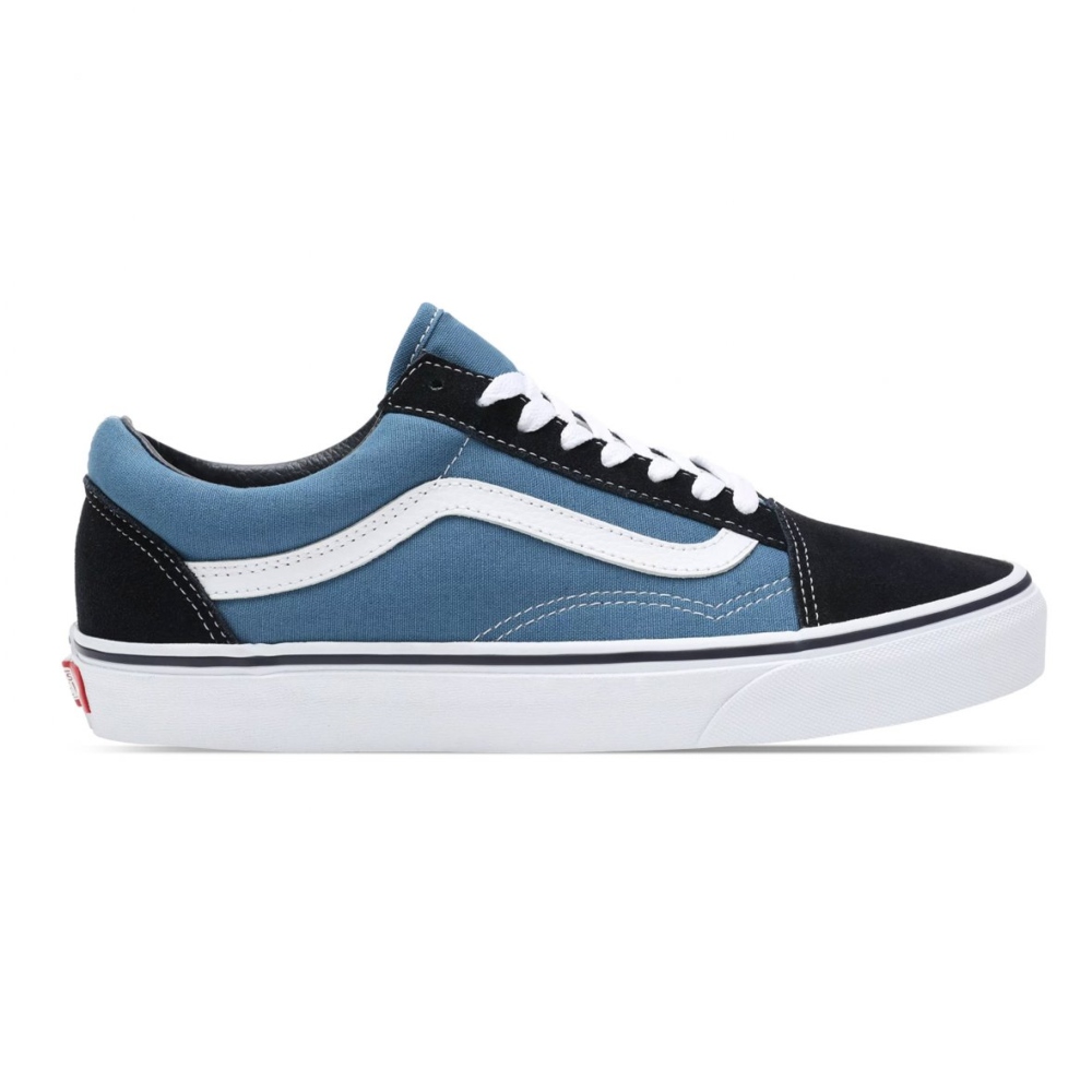 Tenis Casual Vans Old Skool azul VN000D3HNVY unisex