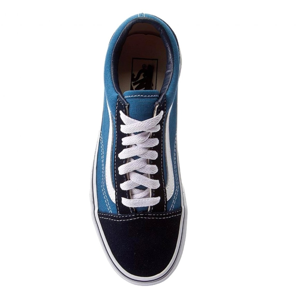 Tenis Casual Vans Old Skool azul VN000D3HNVY unisex