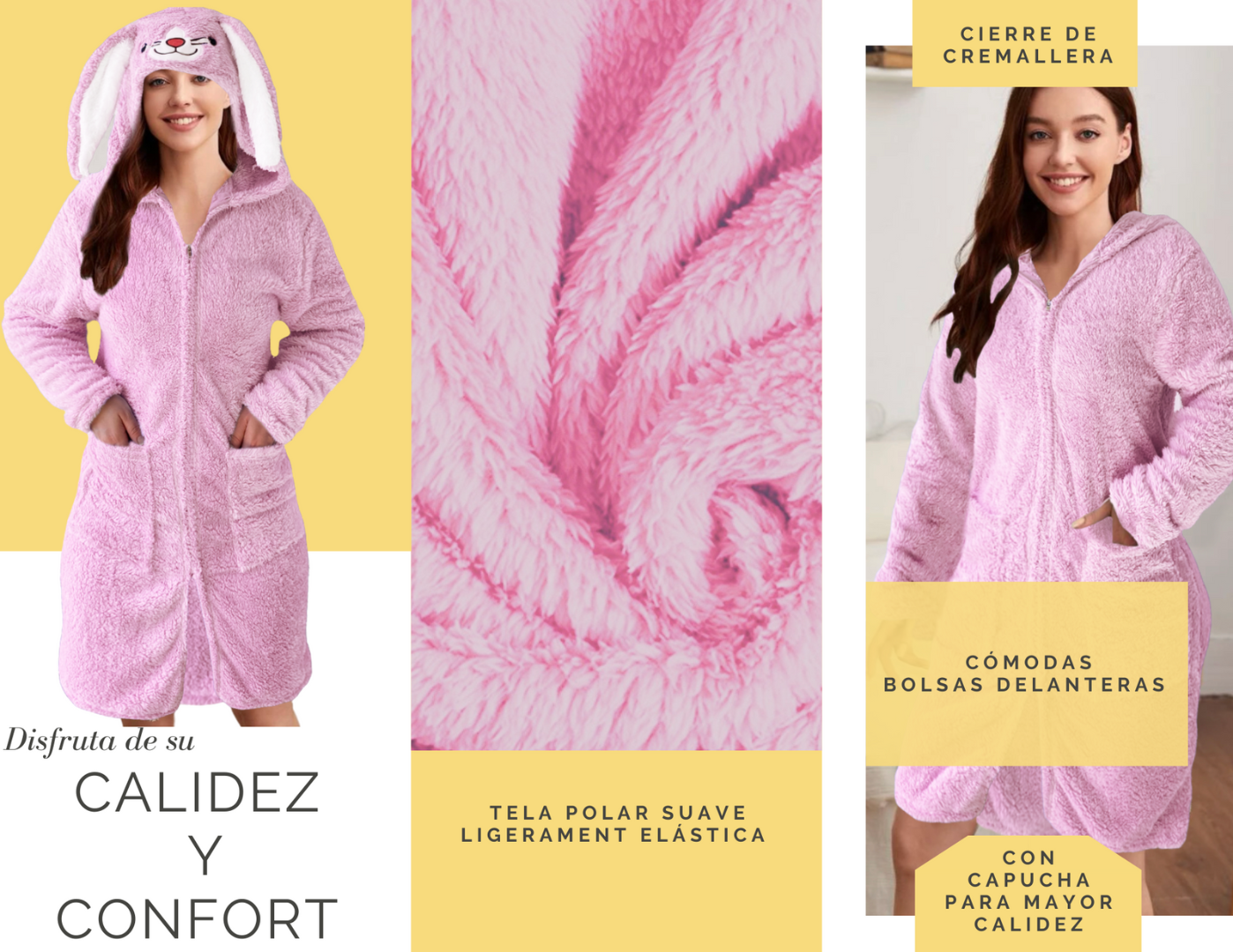 Pijama Mameluco Rabitt Cosplay Conejita Kigurumi Disfraz