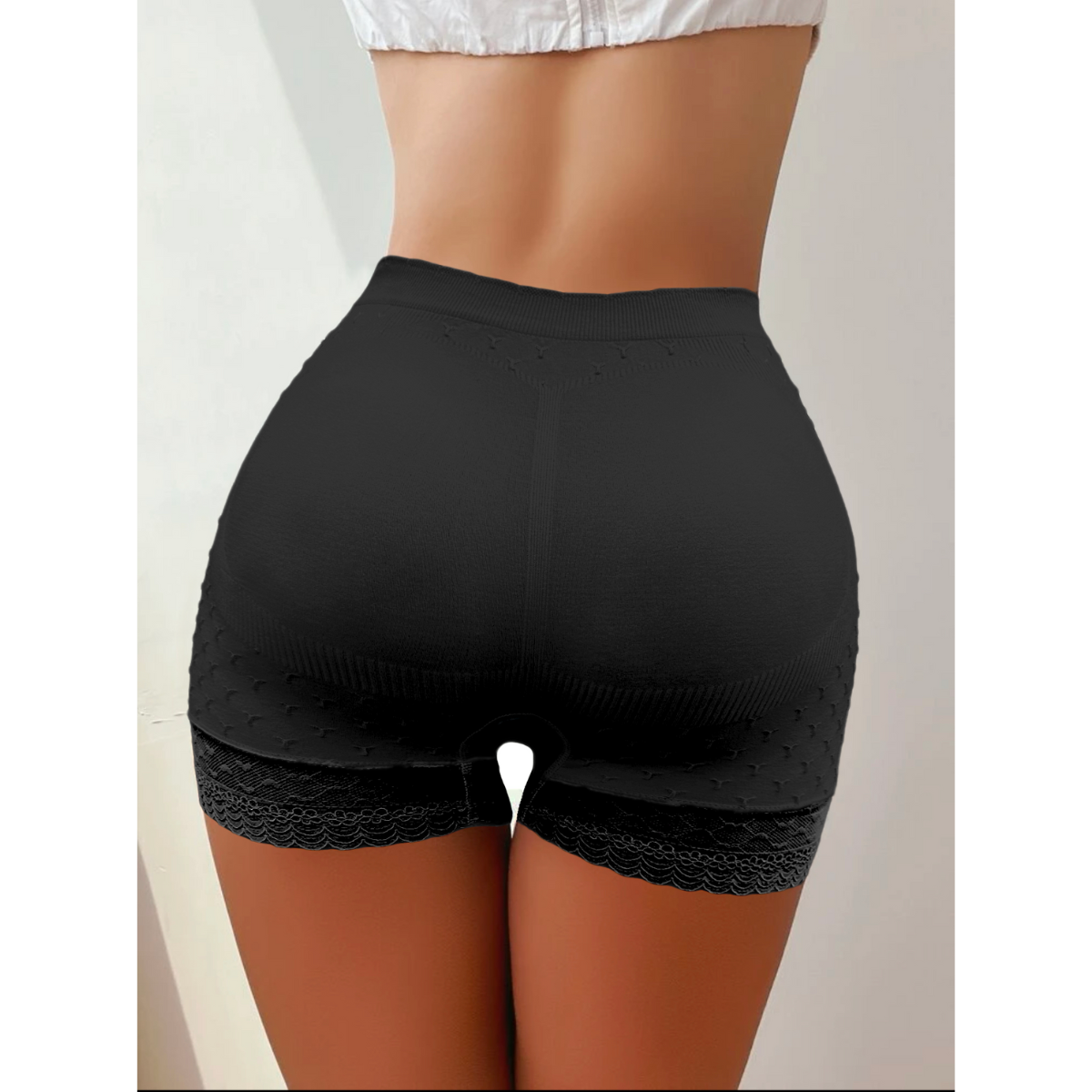 Pack 3 Shorts Corto Interior Con Faja Alta Mujer Boxer Dama