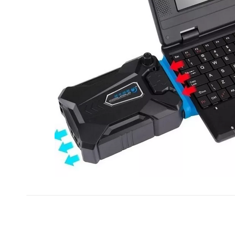 Ventilador De Ordenador Portátil Silencioso Con Alimentación