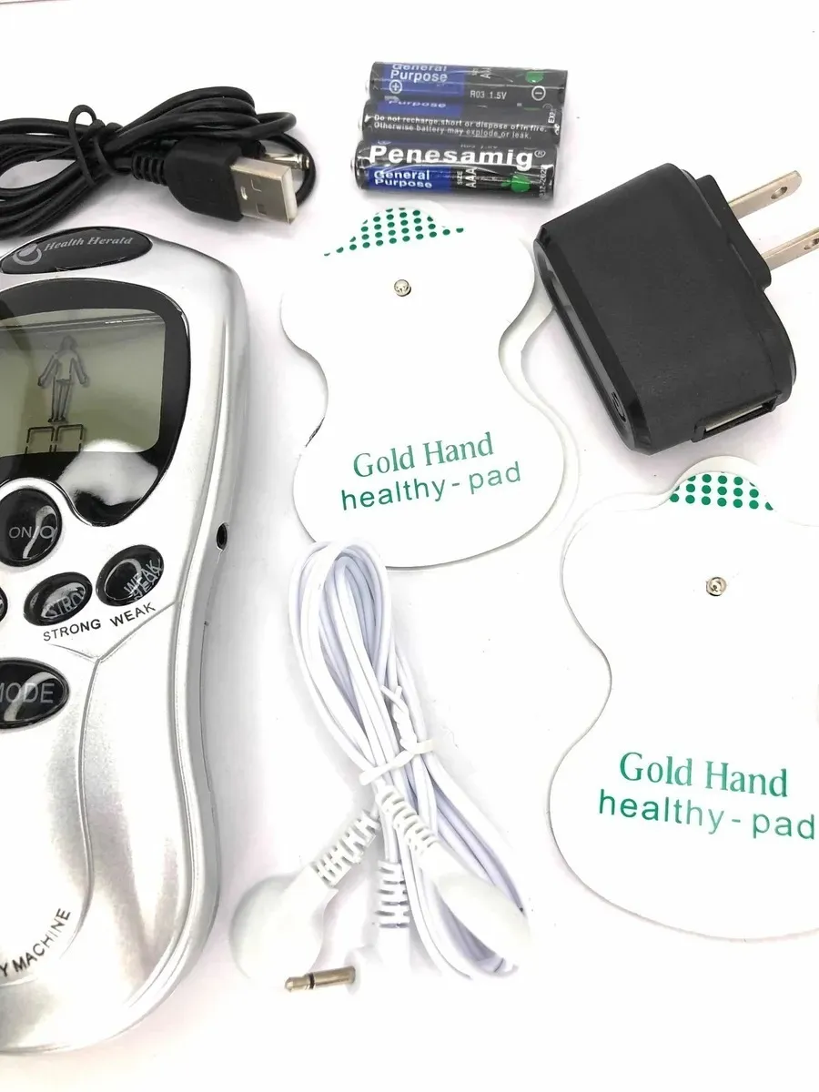 Electrodos Máquina Portátil Terapia Casera