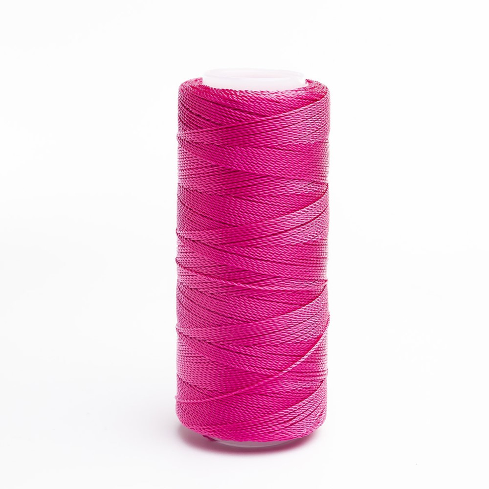 Caja 6 Pzs Hilo Crochet Nylon Rosa Selanusa