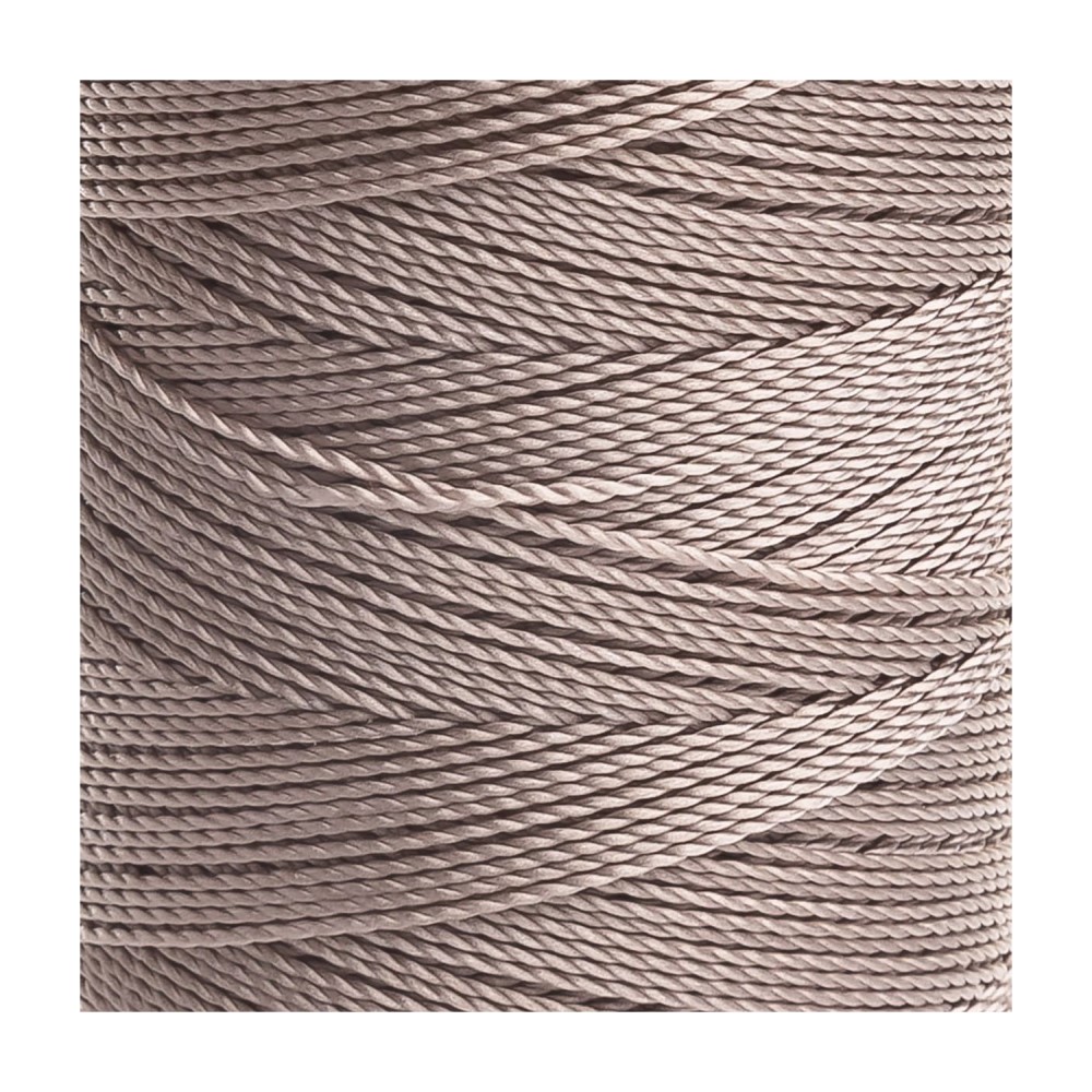 Caja 6 Pzs Hilo Crochet Nylon Café claro  Selanusa