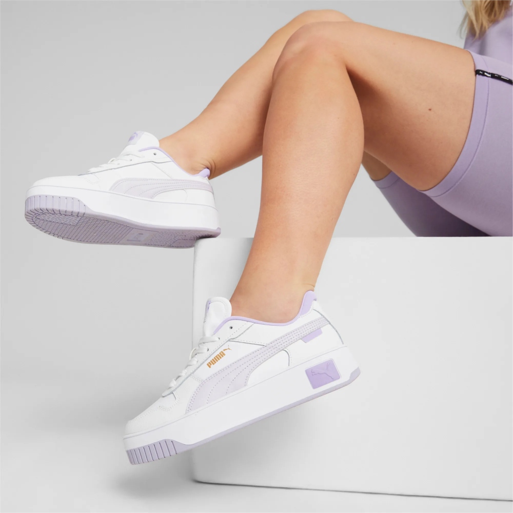 Tenis puma carina online mujer blancos