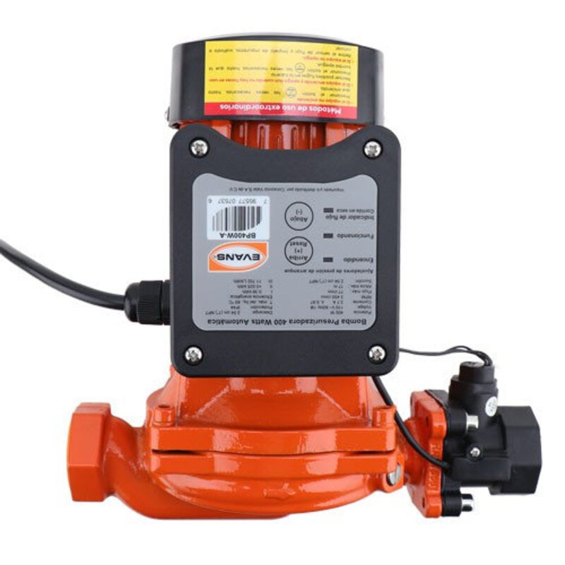 Bomba Presurizadora Automática EVANS  BP600W-A 3/4 Hp 110 Volts 
