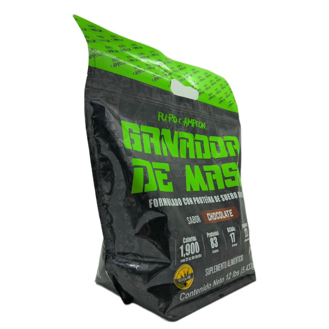 Proteina Ganador 12 Lb Puro Campeon Sabor Chocolate