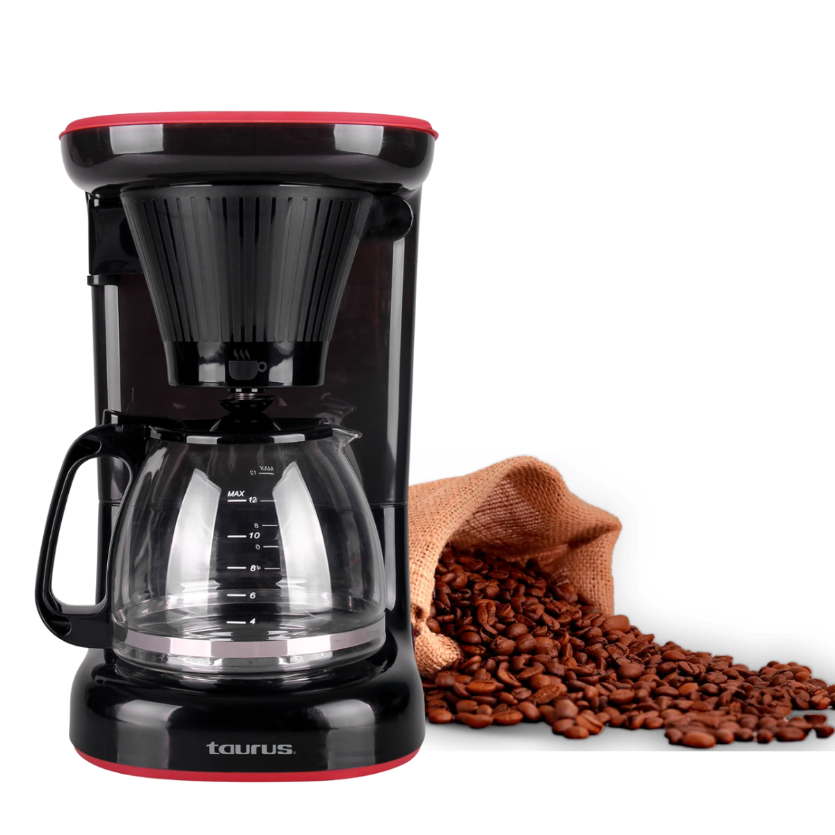 CAFETERA TAURUS 12 TAZAS 800W