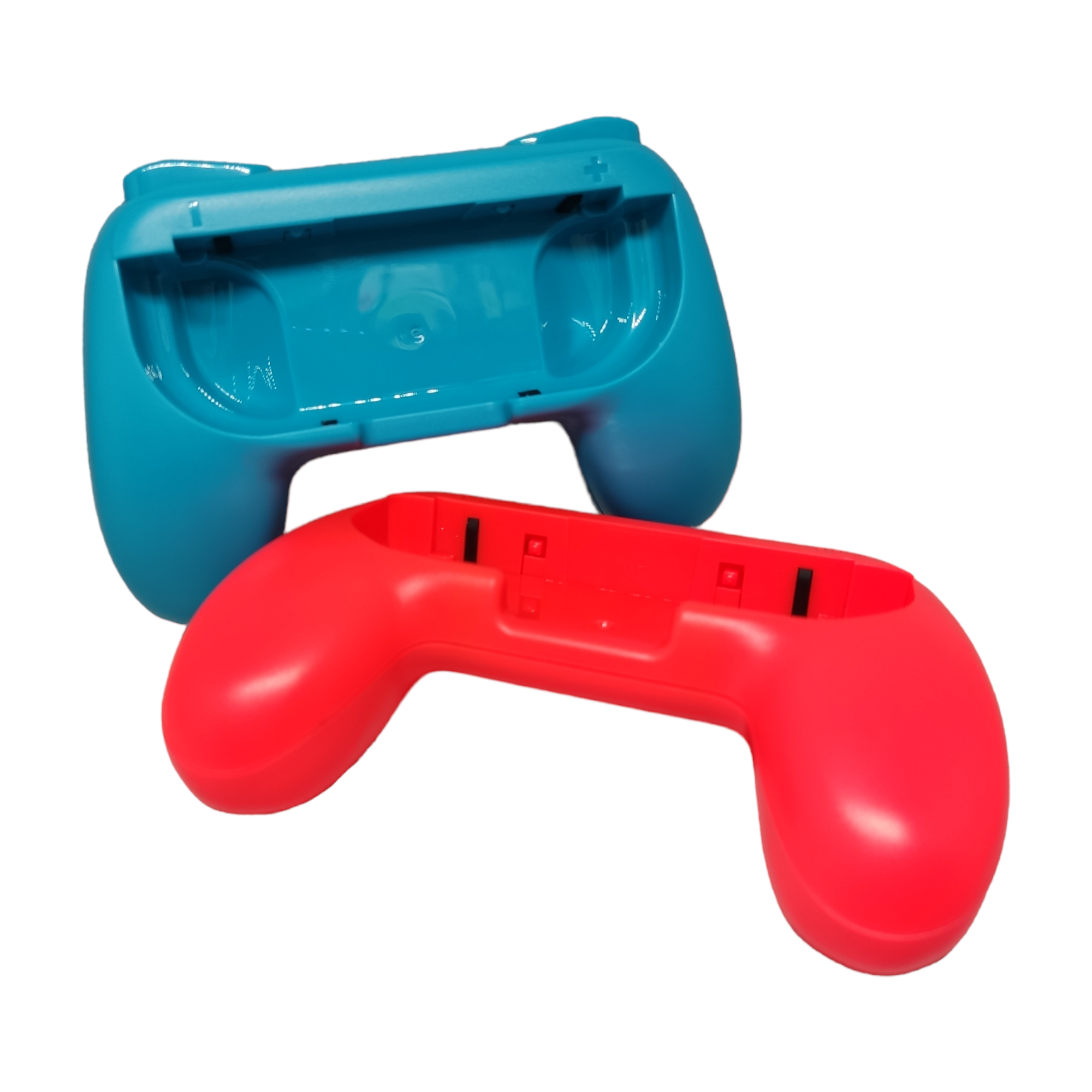 Grips para Joycon de Nintendo Switch rojo y azul Dobe