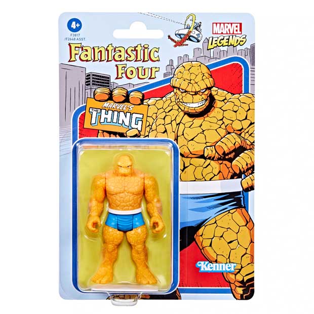Marvel Legends Retro: 4 Fantásticos - La Mole 3.75 pulgadas