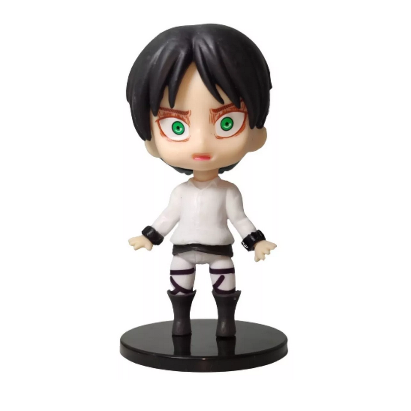 Kit De 6 Figuras De Attack On Titan Juguetes Muñecos Anime