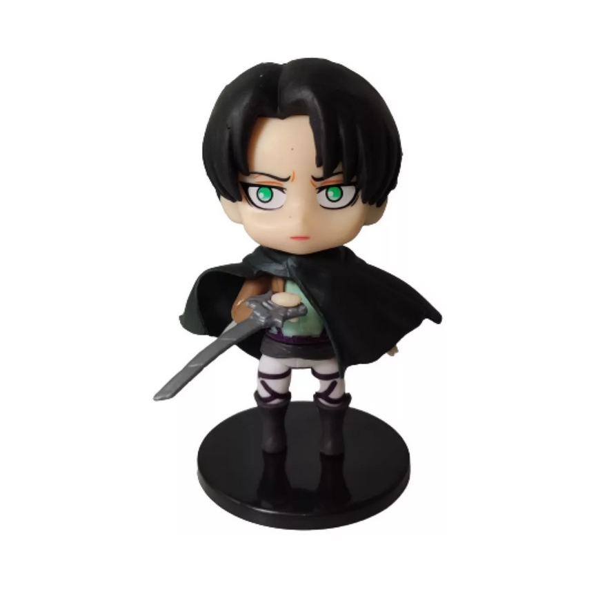 Kit De 6 Figuras De Attack On Titan Juguetes Muñecos Anime