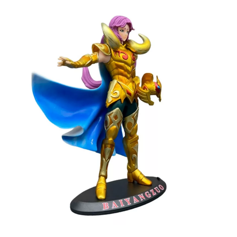 Juguete Muñeco Figura Caballeros del Zodiaco Aries Anime.