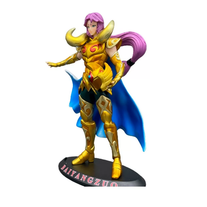 Juguete Muñeco Figura Caballeros del Zodiaco Aries Anime.