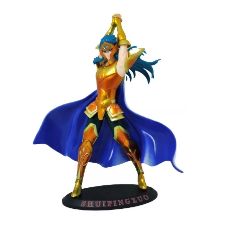 Juguete Muñeco Figura Caballeros del Zodiaco Acuario Anime