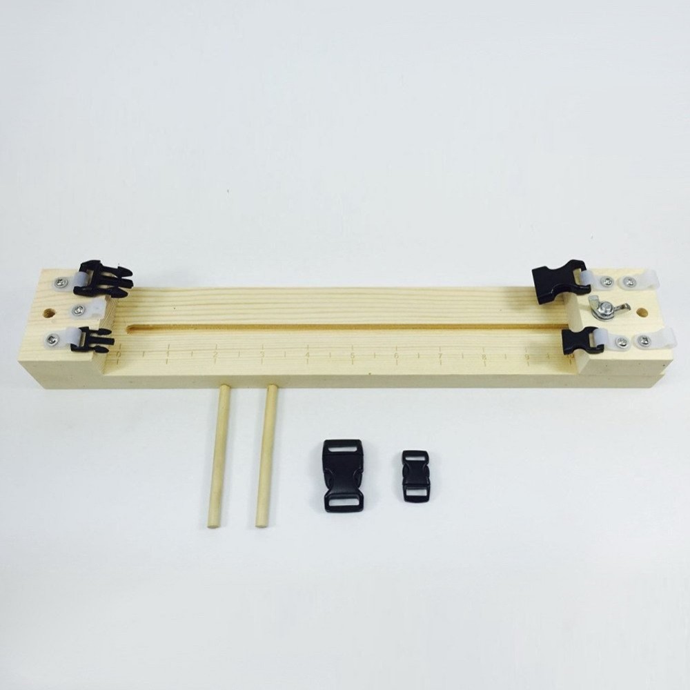 Base Tabla Jig herramienta para Tejer Brazaletes y pulseras Paracord