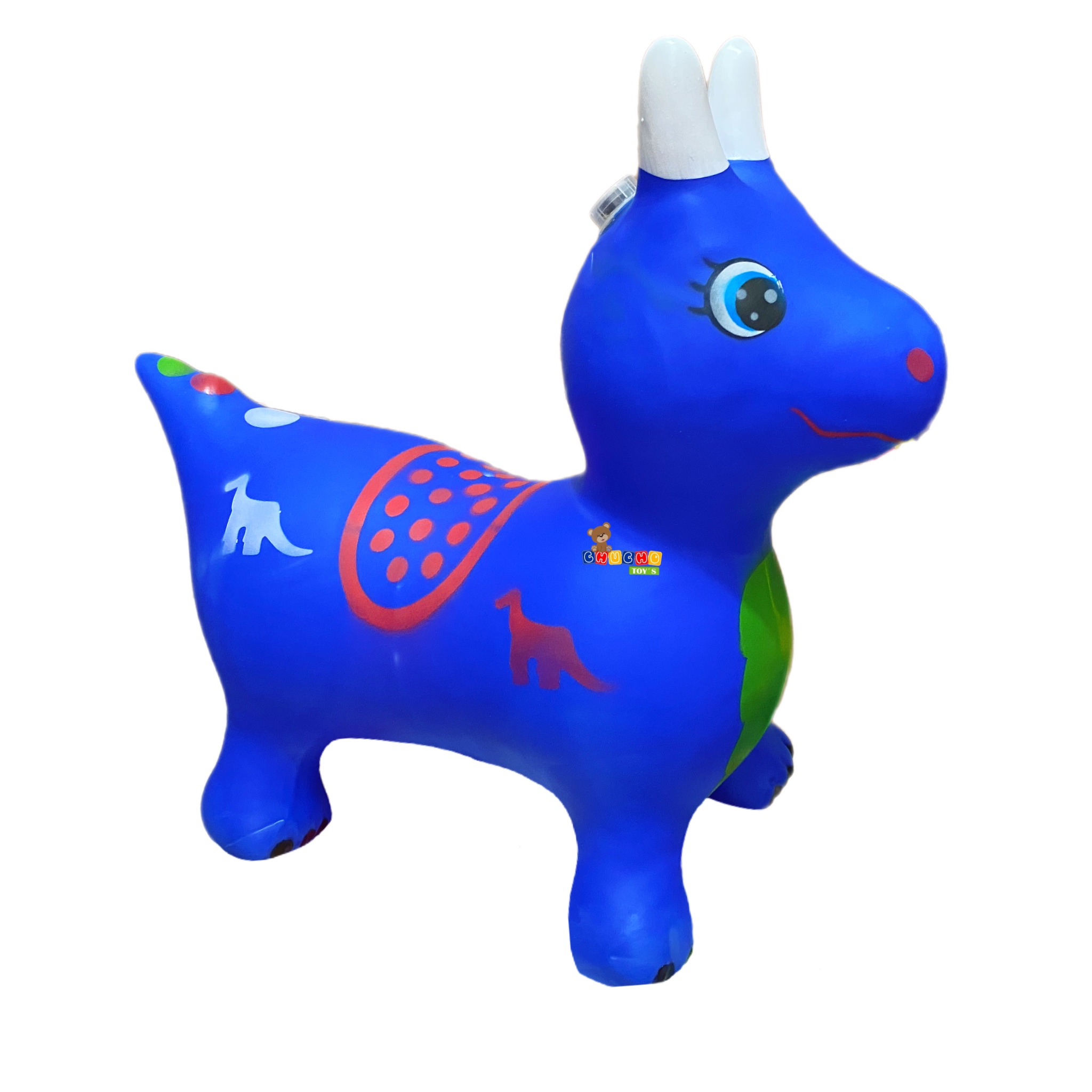 Montable Dinosaurio Brincolín Con Luz Y Sonido Niños