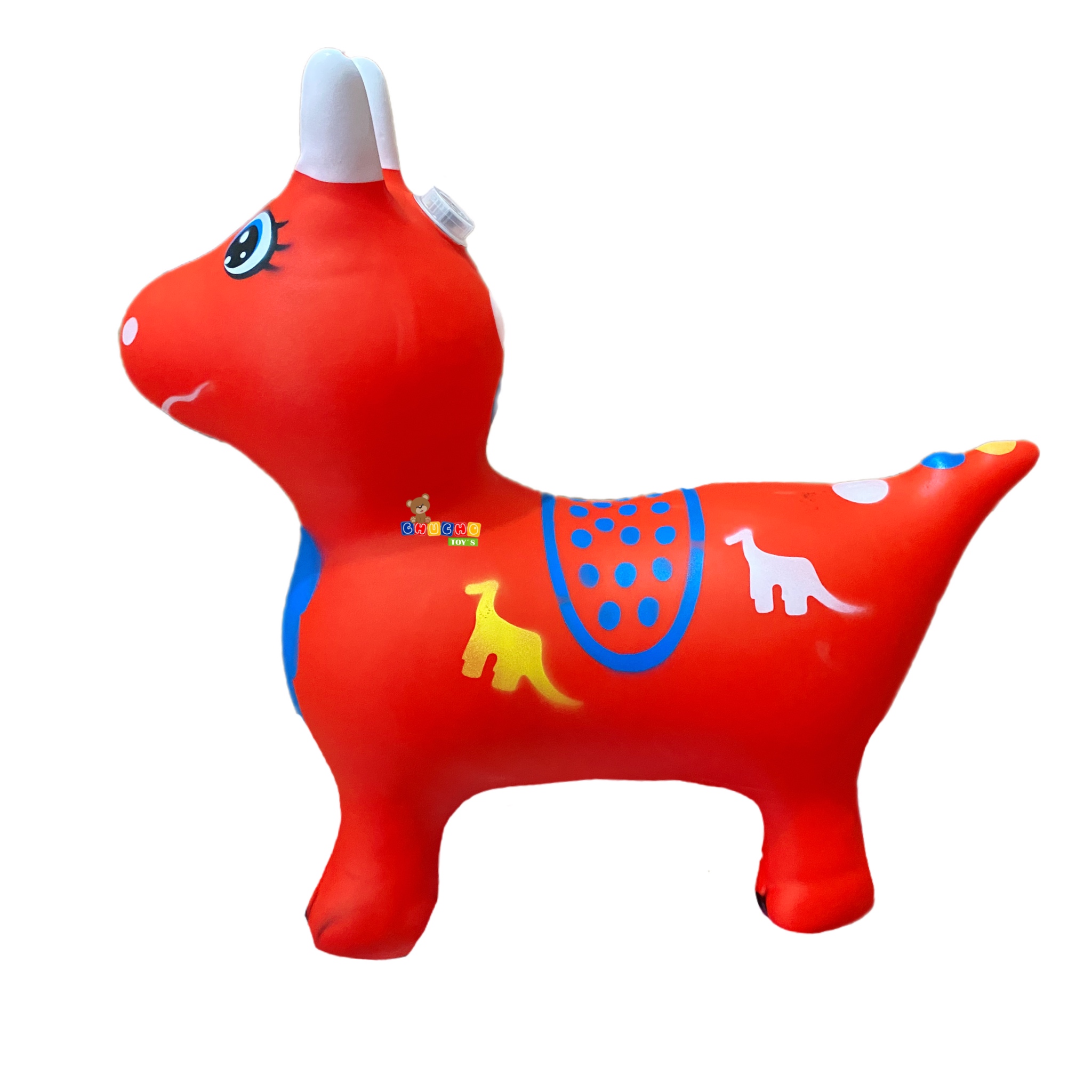 Montable Dinosaurio Brincolín Con Luz Y Sonido Niños