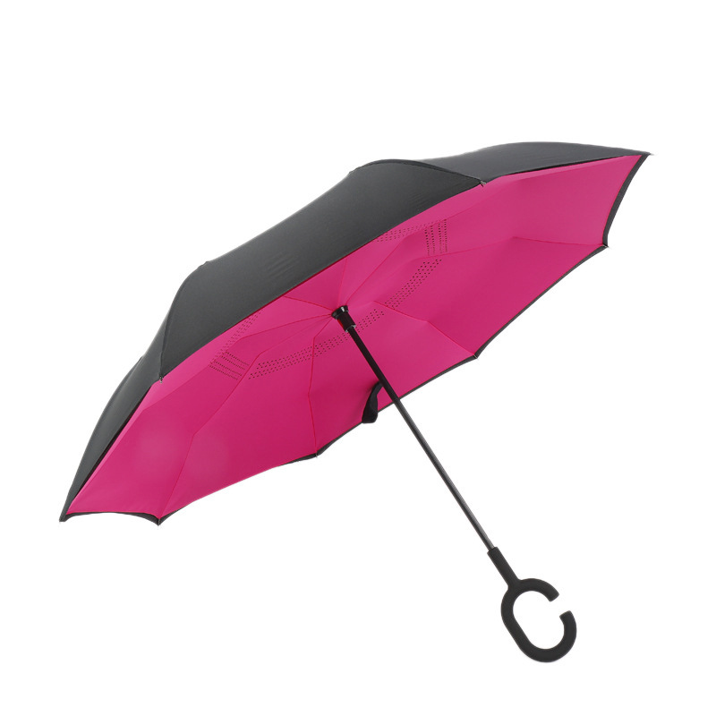 Paraguas Invertido Doble Refuerzo Resistente Ligero