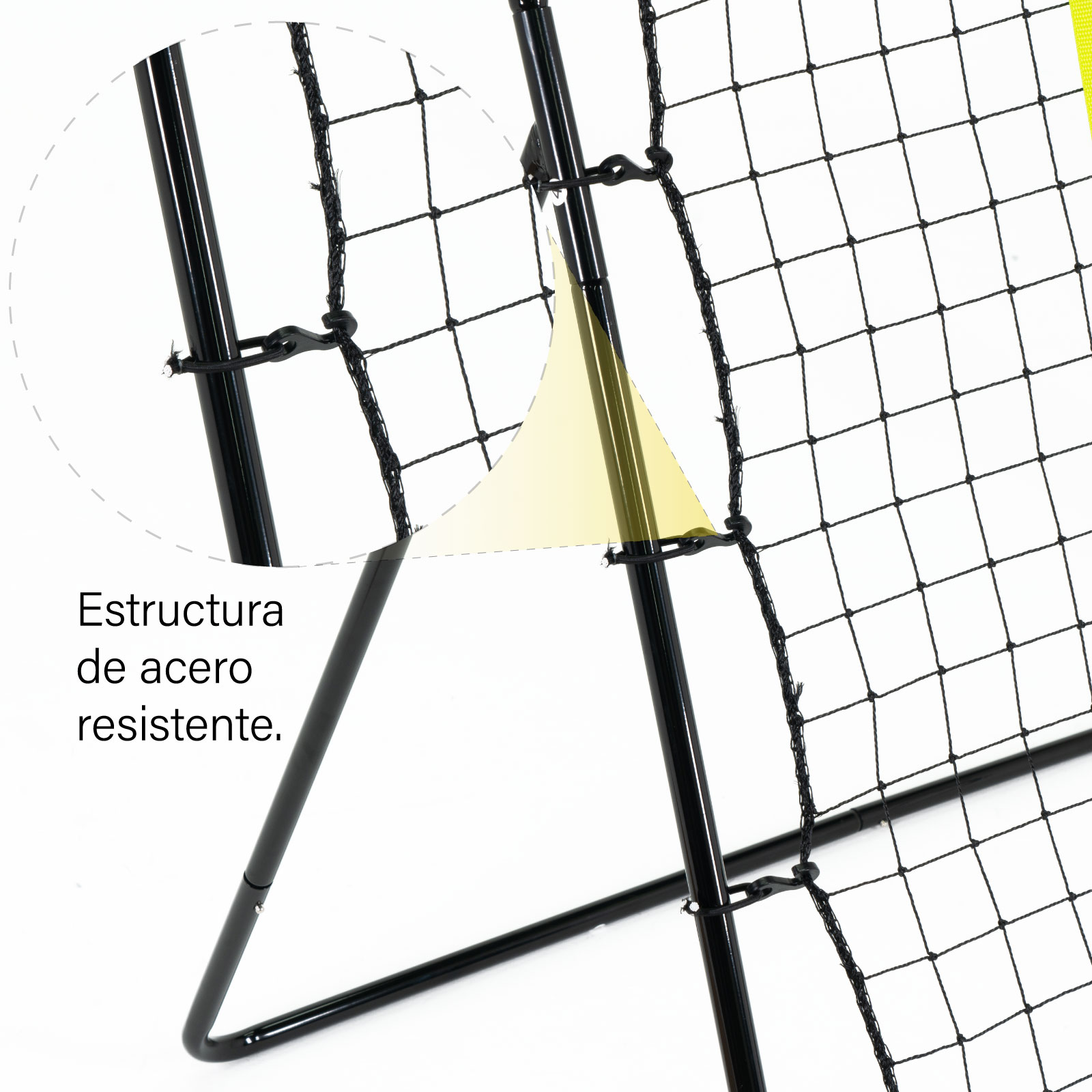 Red de Rebote y Lanzamiento de 158.5cm x 120 cm para béisbol y sóftbol ideal para entrenamiento de Bateo para niños y adultos