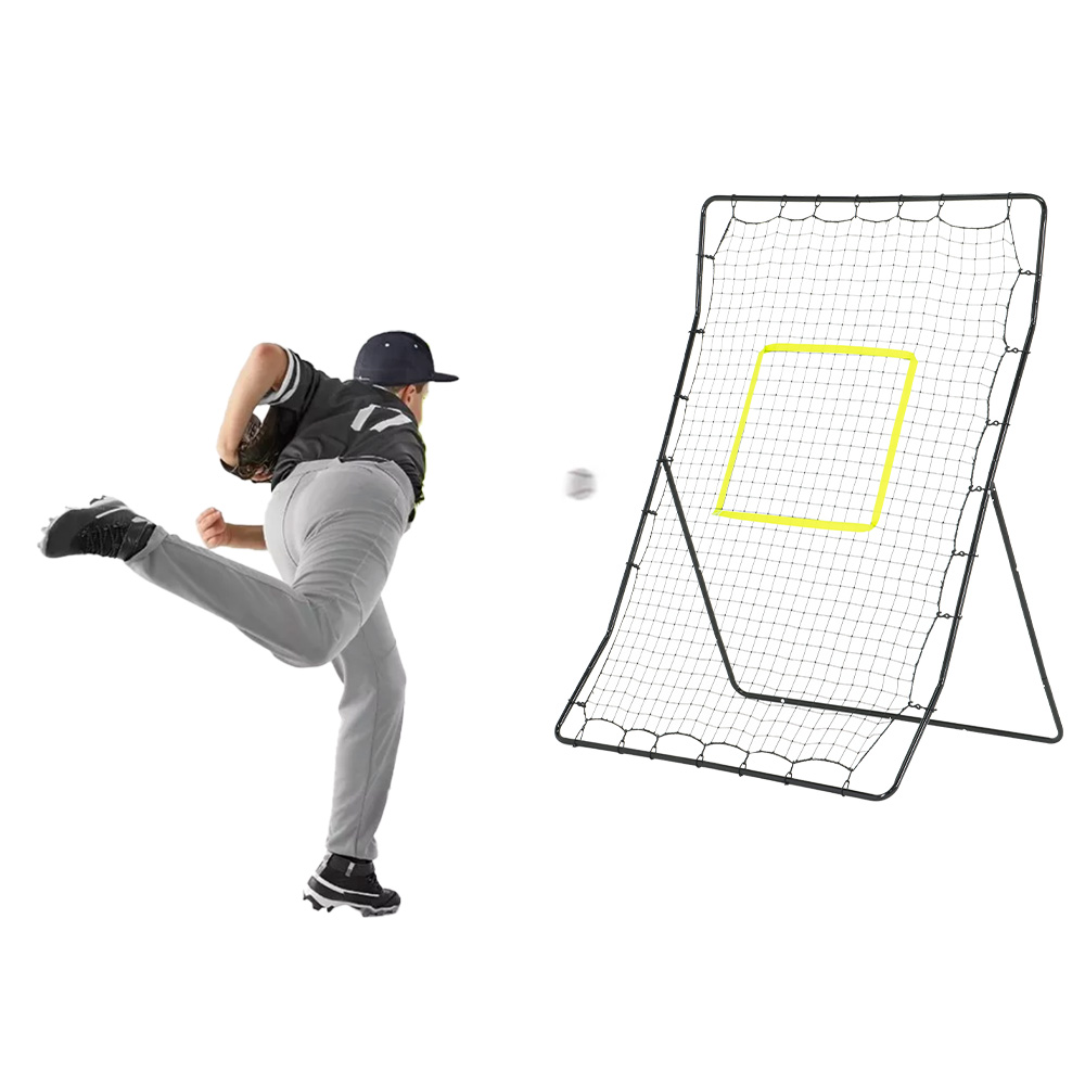 Red de Rebote y Lanzamiento de 158.5cm x 120 cm para béisbol y sóftbol ideal para entrenamiento de Bateo para niños y adultos