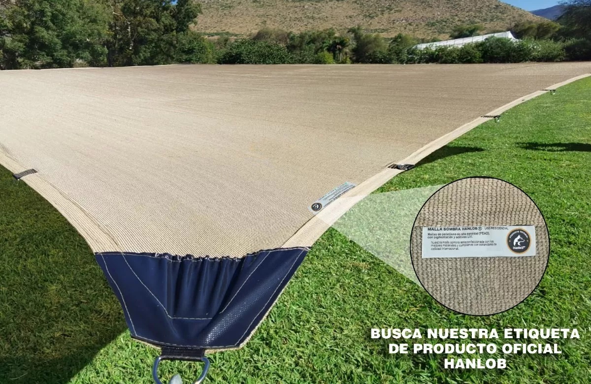 Lona Sombra 4m X 4m Lista Para Instalar.