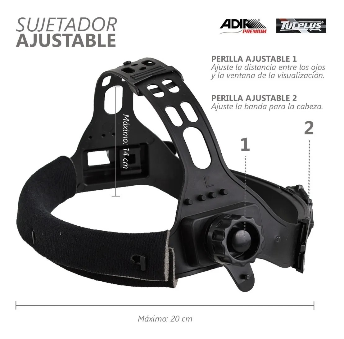 Careta De Soldar Uso Industrial Soldadura Electronica Diseño