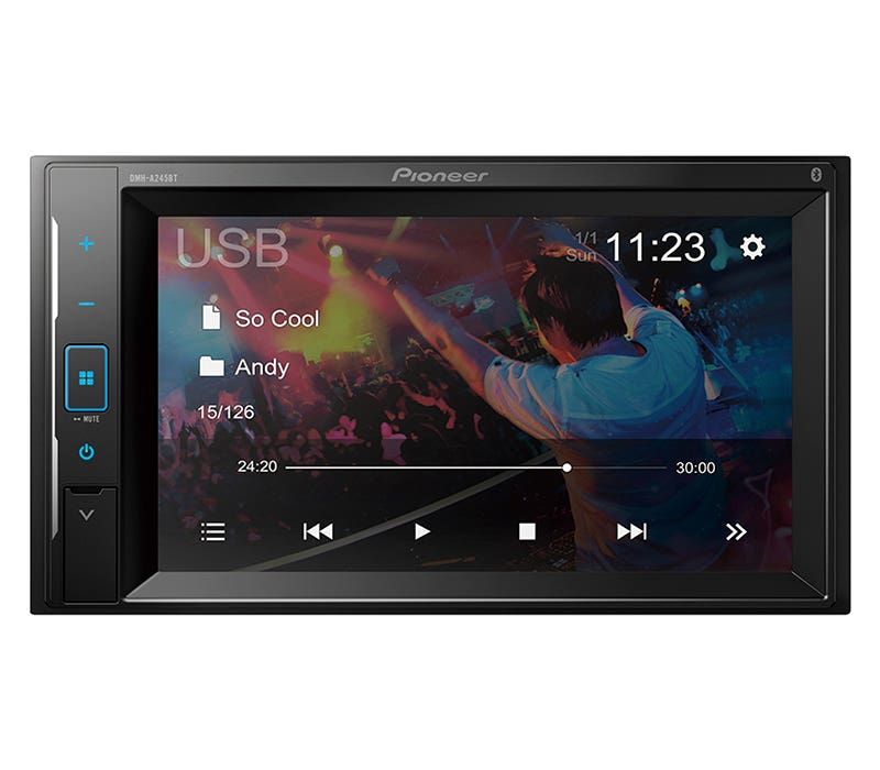 Reproductor Pioneer AVH-A245BT 6.2" Multimedia Web Link 2 Din ALB