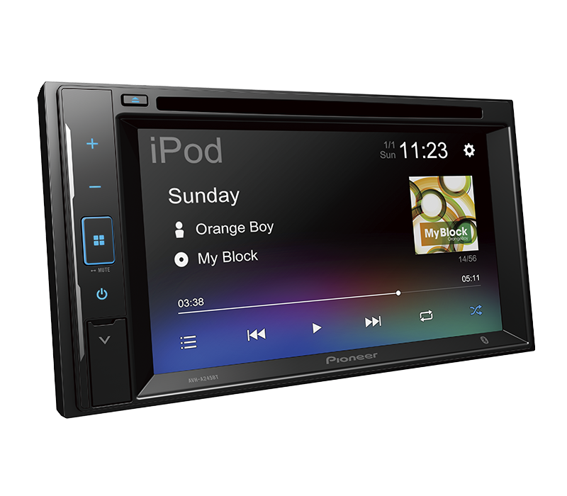 Reproductor Pioneer AVH-A245BT 6.2" Multimedia Web Link 2 Din ALB