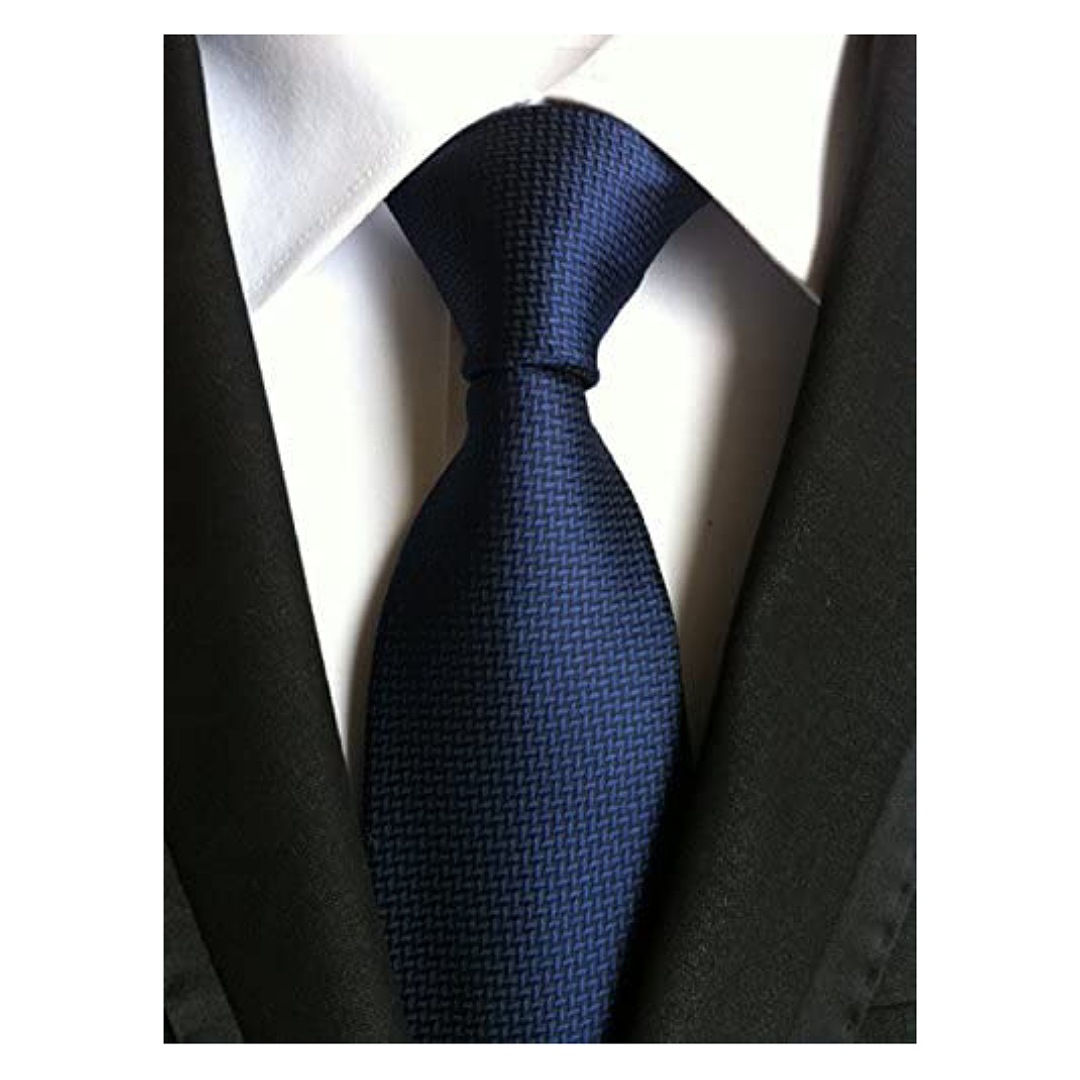 Lote de 6 corbatas clásicas de seda para hombre