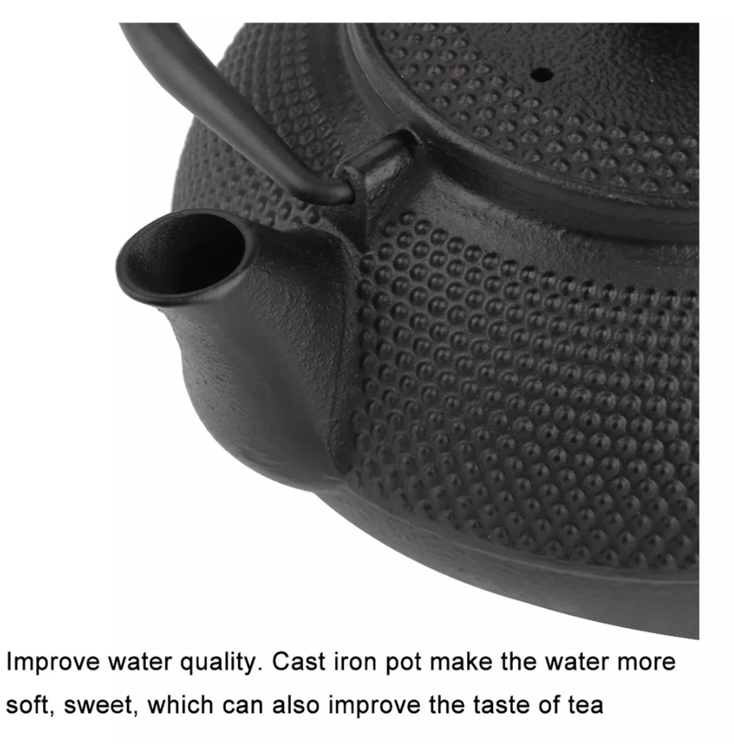 Tetera Hierro Fundido Japonesa Con Infusor Acero Teteras Té