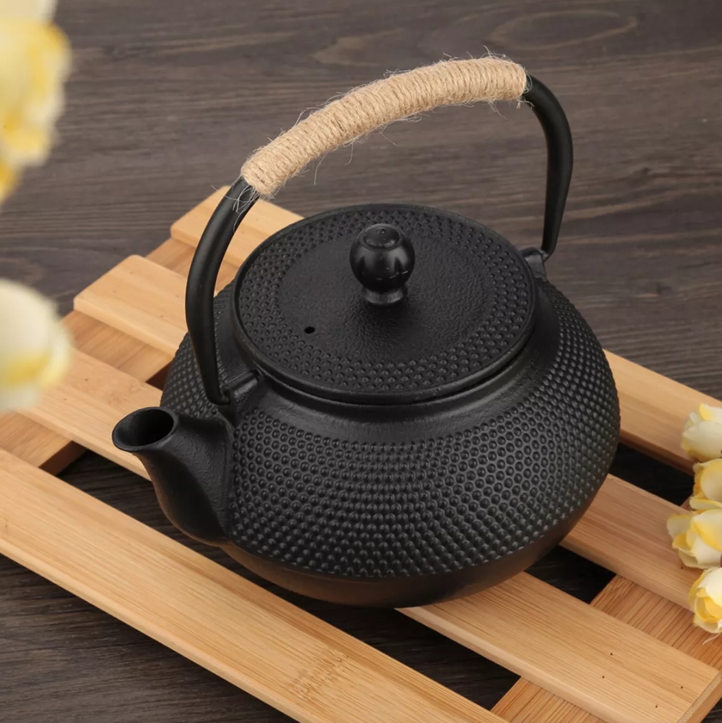 Tetera Hierro Fundido Japonesa Con Infusor Acero Teteras Té