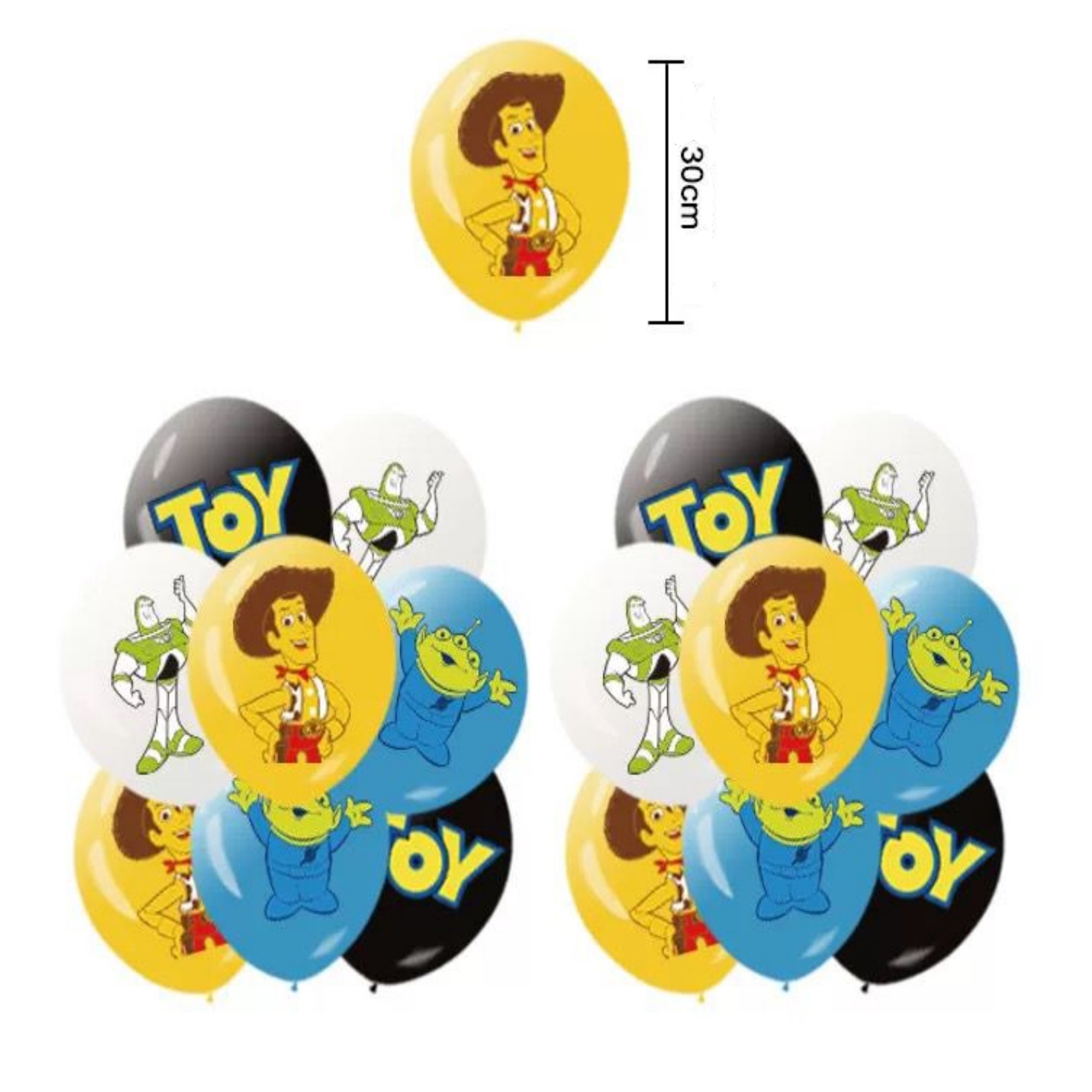 Globos De Cumpleaños Decoración Kit De Fiesta  TOY STORY