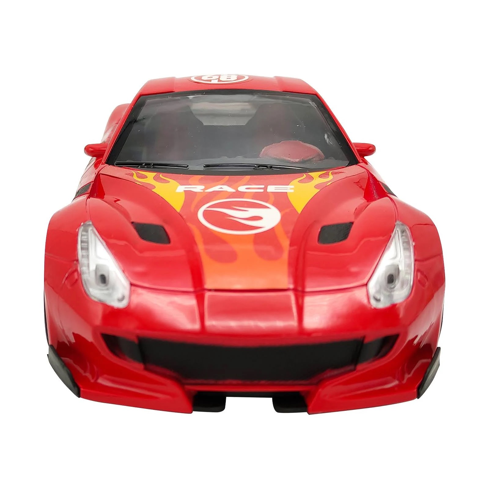 Hot Wheels Vehiculo de Carreras Sprint Racer Coleccion Rojo 25 cm