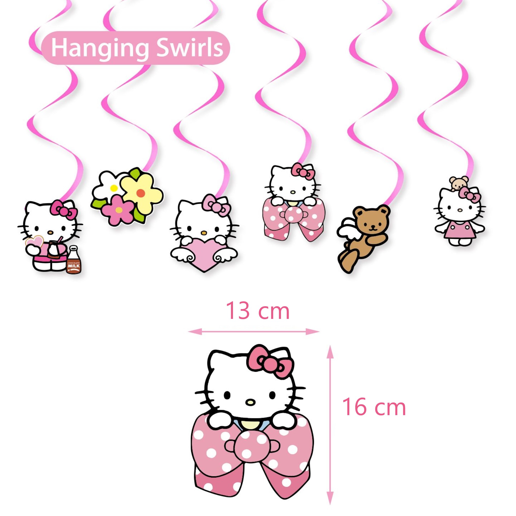 Globos De Cumpleaños Decoración Kit De Fiesta HELLO KITTY