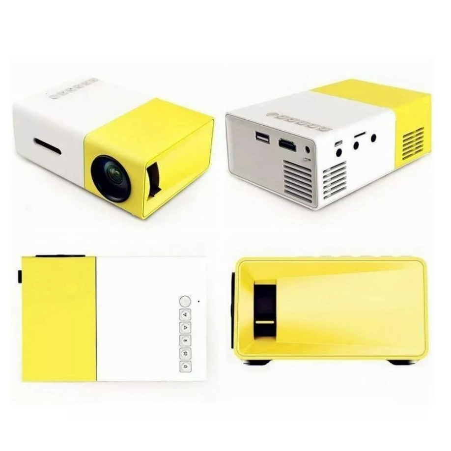 Mini Proyector Portátil Led Hd 1080p Para Cine En Casa